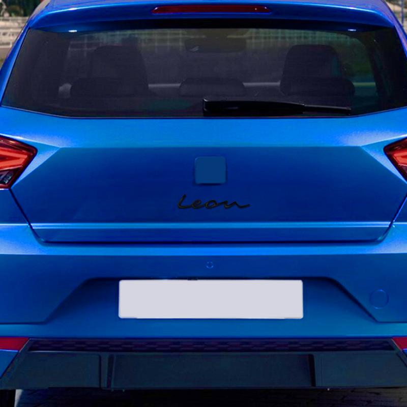 1PCS Metal For Seat Leon Logo Cupra Emblem Car Rear Trunk Sticker Body Sign Badge Letter Decoration Styling