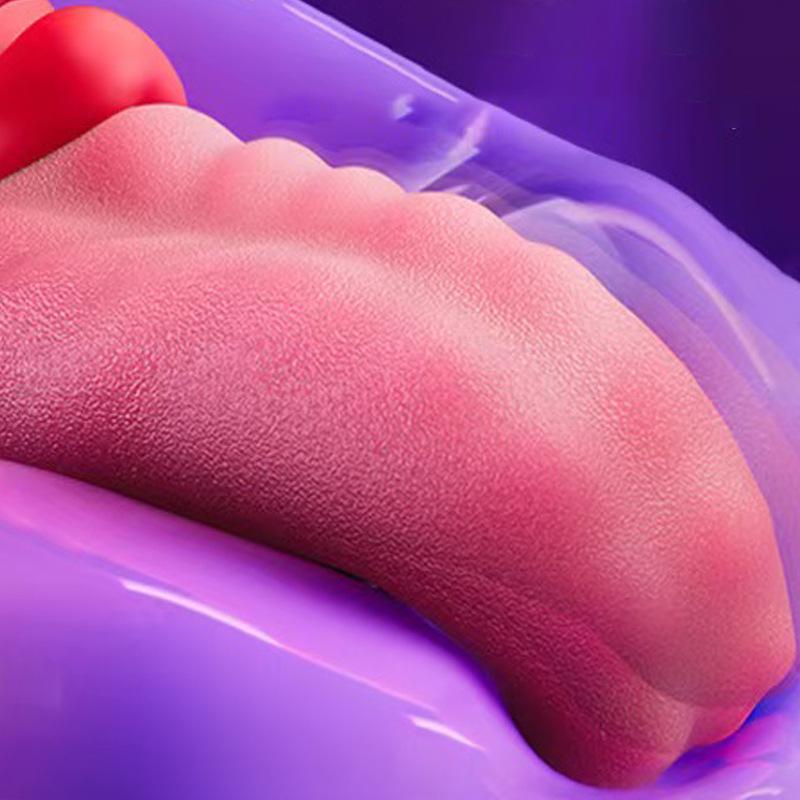 Medusa Female Tongue Vibrating Masturbator – Erotic Adult Toy