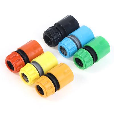 4 Points Water Pipe Fast Connecting Joint Hose Tubing Repair Coupler Garden Irrigation Adapter Quick Water Connector
