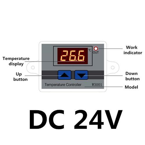 LIZAO XH-W1111 Digitaler LED-Temperaturregler 11A 11V/11V/111V/111V Thermostat mit NTC-Sensor für Heiz-/Kühlsteuerung
