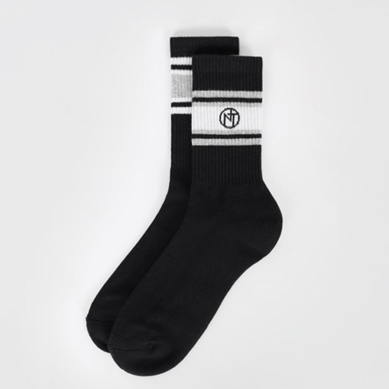 nitina [GIFT PACK] Logo Crew Socks 2set (Men's)