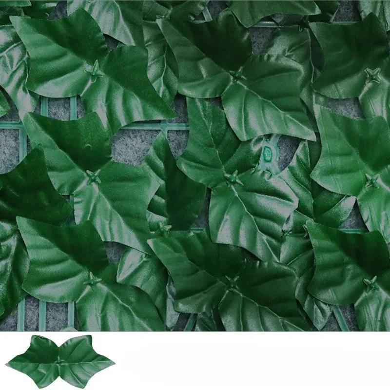 1X3M Privacy Fence Screen Outdoor Garden Backyard Plant Trellis Garden Decoration Outdoor Balcony Decorations Fake Plants