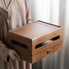 Bamboo Tea Set Storage Box