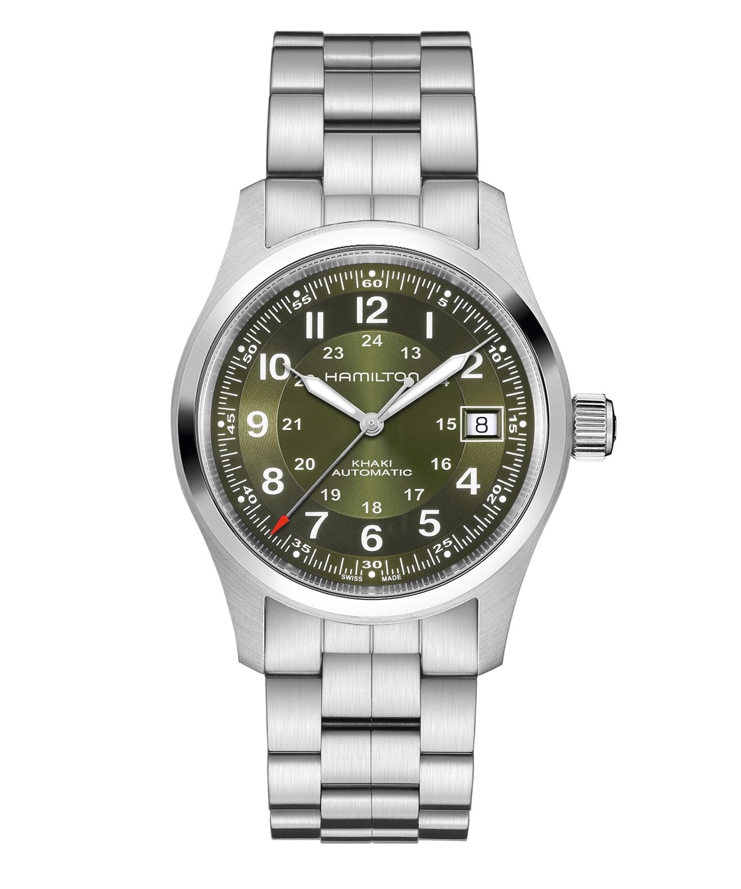 

Hamilton Khaki Field Unisex Mechanical Automatic Wristwatch H70455160 Genuine Guarantee