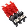 Bolt Fuses For Car RV MIDI Fuses 3 Way BDFS Fuse Box 200A Current Fork Bolt Fuse Holder