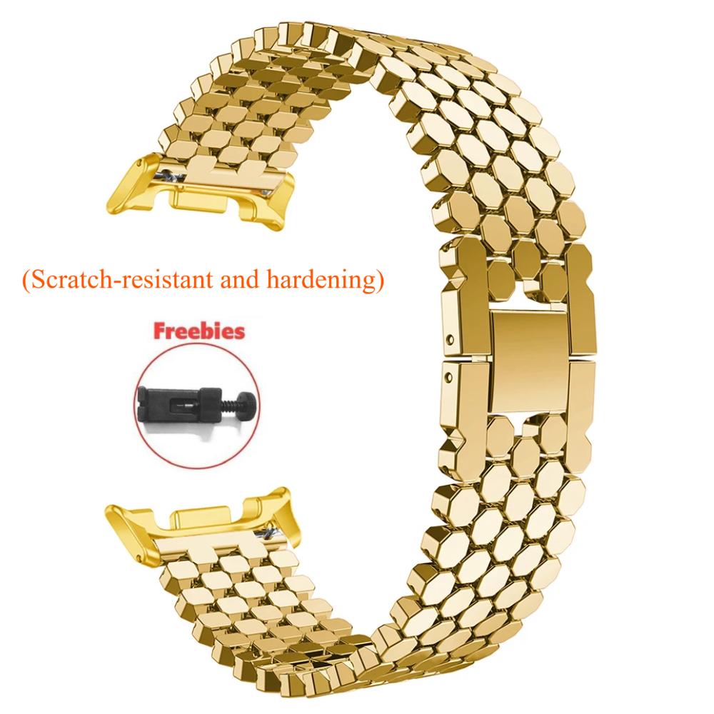 Metal Alloy Bracelet for Samsung Galaxy Watch 8 Classic 46mm 8 7 6 5 4 40mm 44mm Women Strap for Galaxy Watch7  Ultra 2025 47mm Wristband