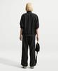 NIKE Sportswear Loose Fit High-Waisted Parachute Pants W - Black:Chalk:White / If0335-010