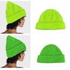Elastic Windproof Beanies Knitted Solid Color Hat for Women Men Keep Ear Warm Hat Cold Weather Skiing Cycling Supplies