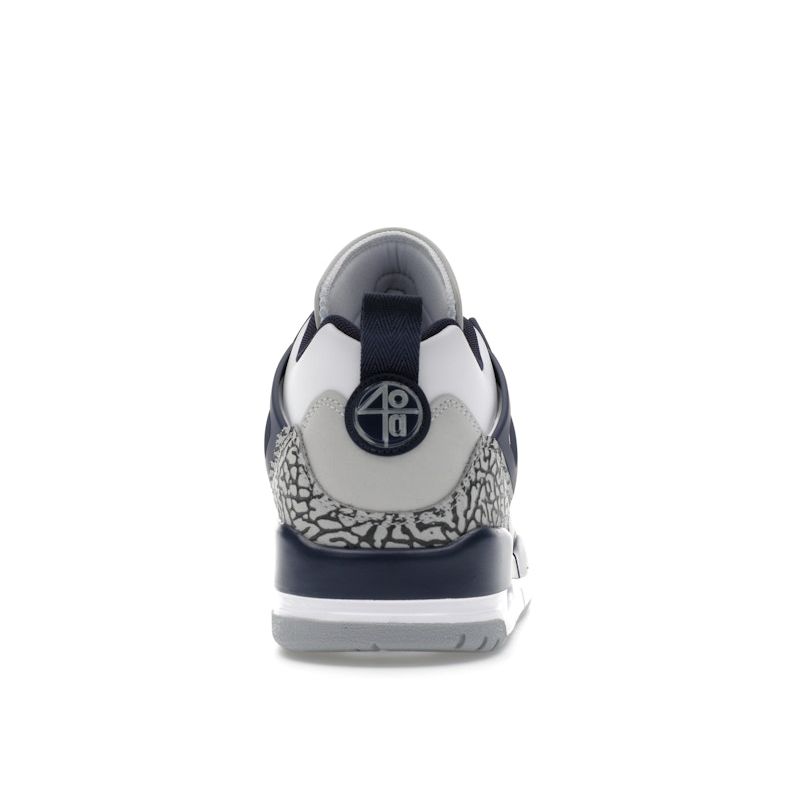 Air Jordan Spizike Low White Midnight Navy Unisex Sneakers Neutral-Grey Anthracite FQ1759-140