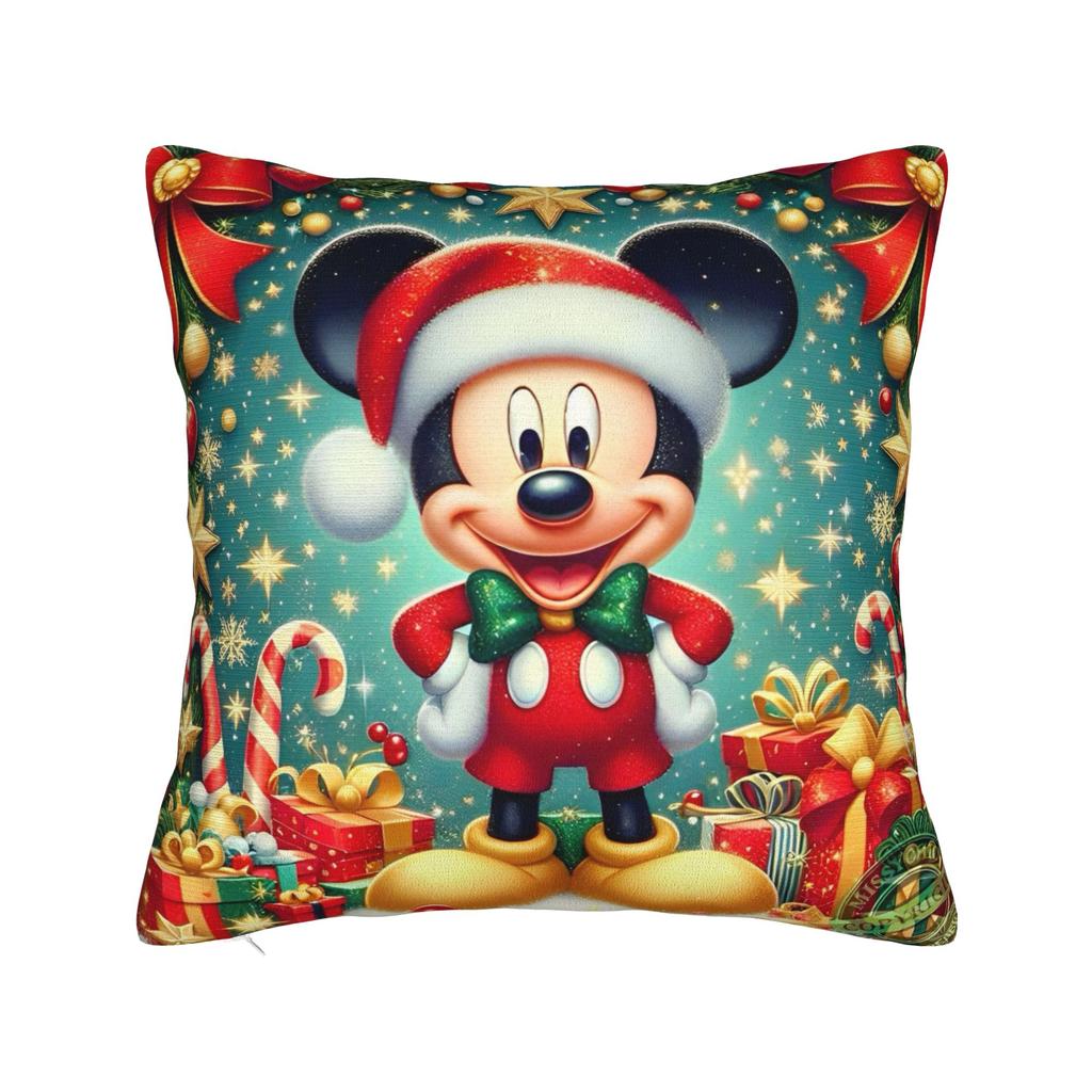 Cute Minnie Mouse Square Pillow Covers Polyester Home Famous Popular Cartoon Cushion Case Cool Decor Pillow Cover 45*45