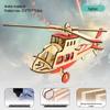 Wooden 3D Airplane Puzzle Educational DIY Toy for Children