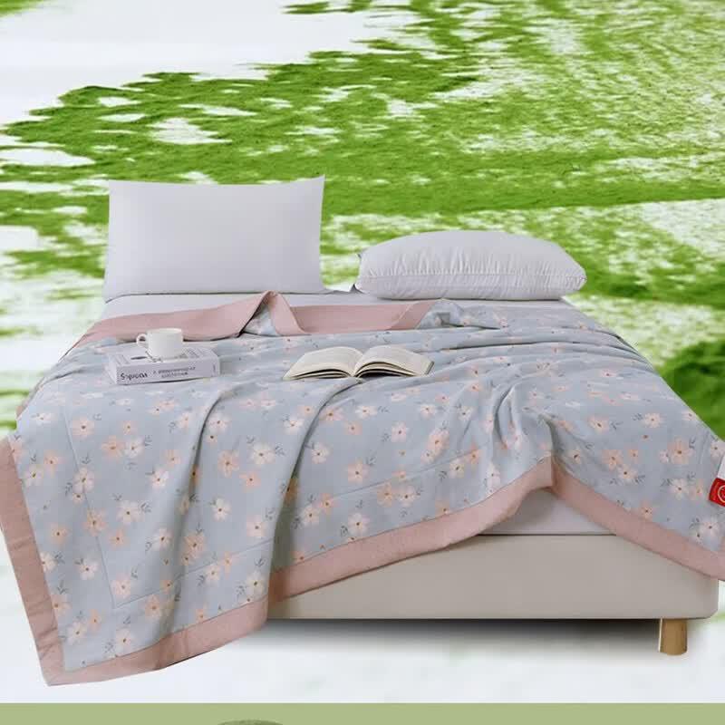 Caiyang Hua Xun All-Cotton Summer Quilt