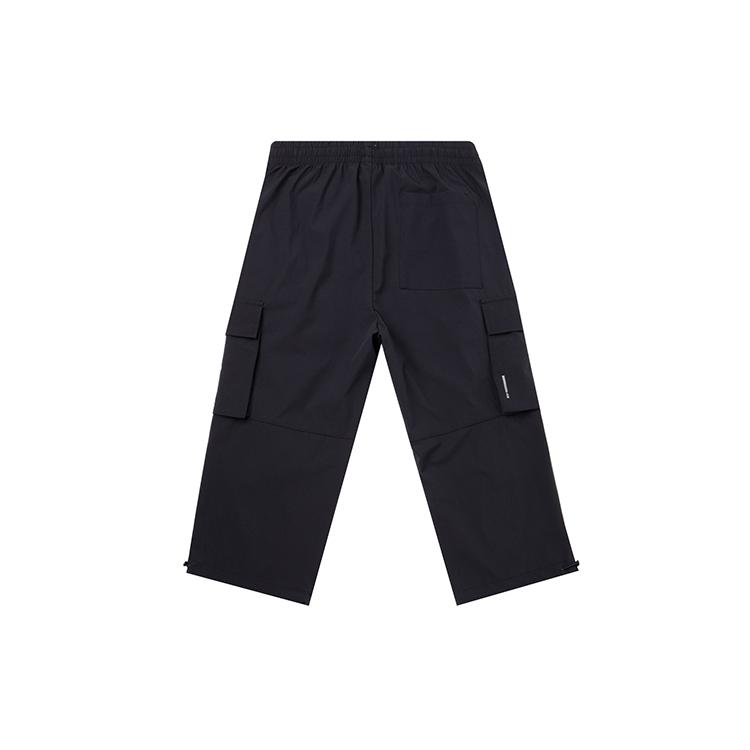 Li Ning Cargo Pants Men's Black Moderate AKQQ031-2