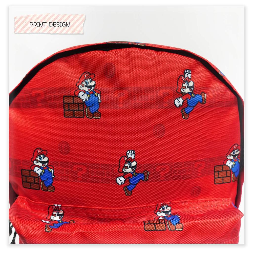 SUPER MARIO KIDS Jump Run Red [TITLE ROLE] & Backpack,