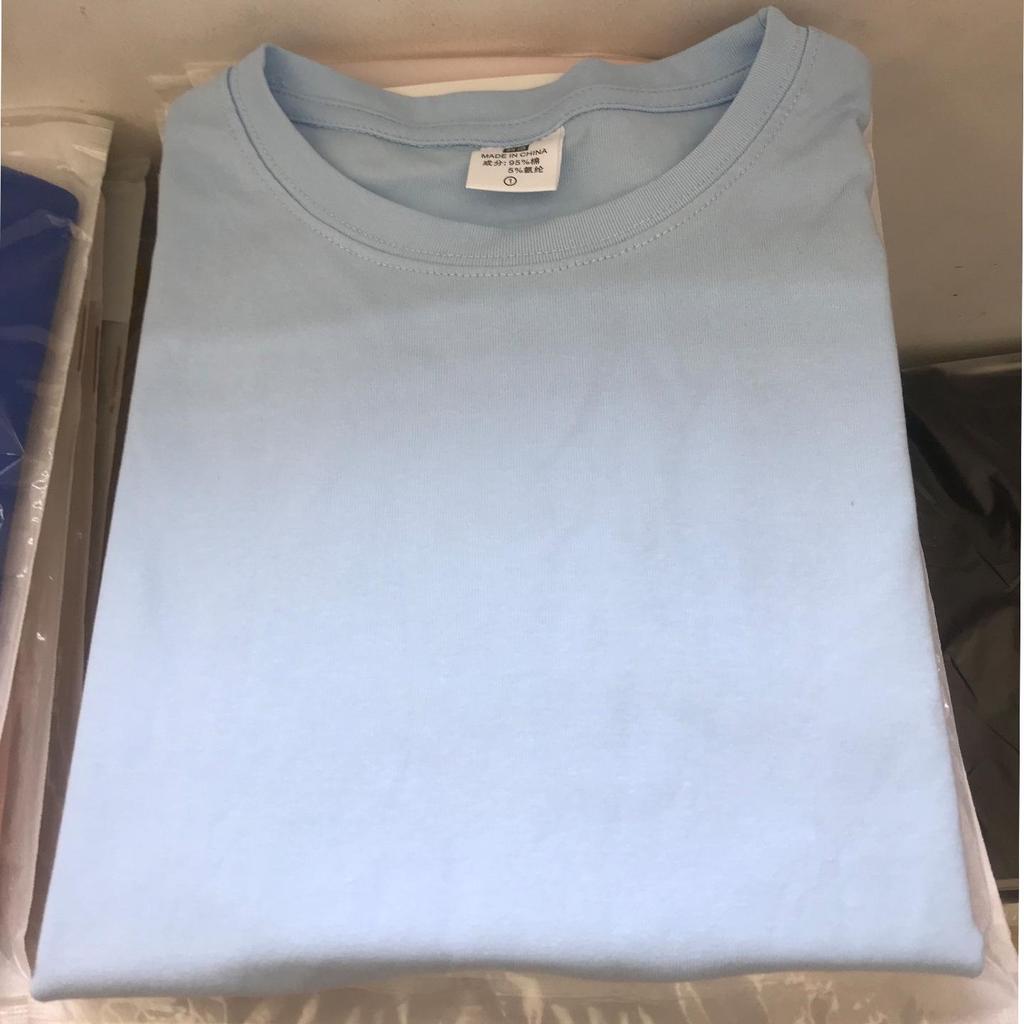 Women's Slim-Fit Pure Cotton Short-Sleeve Round Neck Base Layer T-Shirt