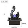 Popular Resin Water Feature: Small Zen Desktop Fountain for Wealth and Tranquility