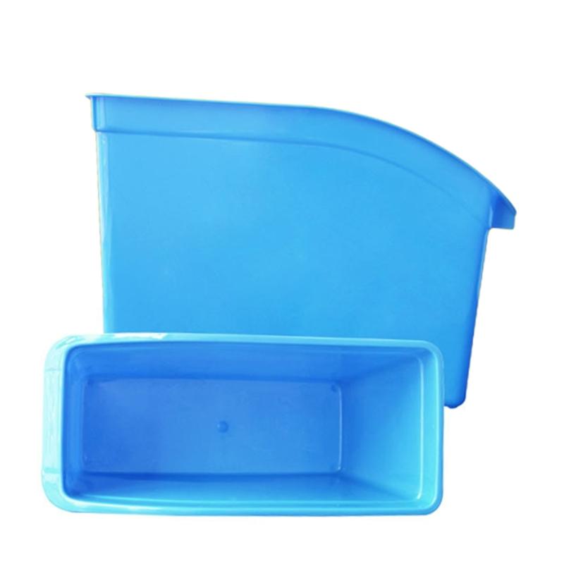 File Storage Box Document Organizer Box Plastic File Box Practical Stationery Organizer for Document Organization