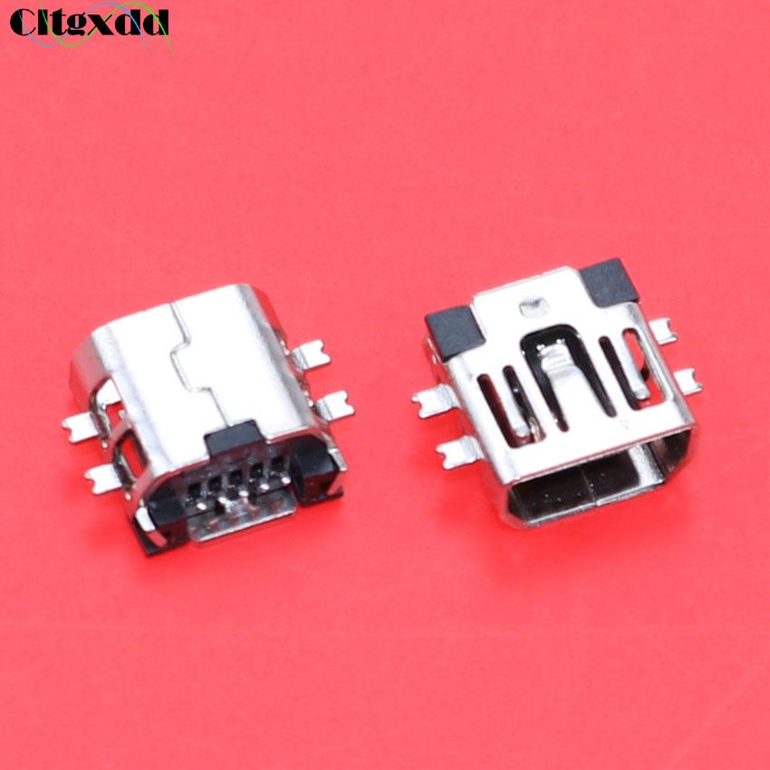 Cltgxdd 10PCS Female Mini USB Socket V3 Port For MP3 MP4 USB Type B 5pin 8Pin10Pin SMT SMD USB Jack Connector Repair Parts 4
