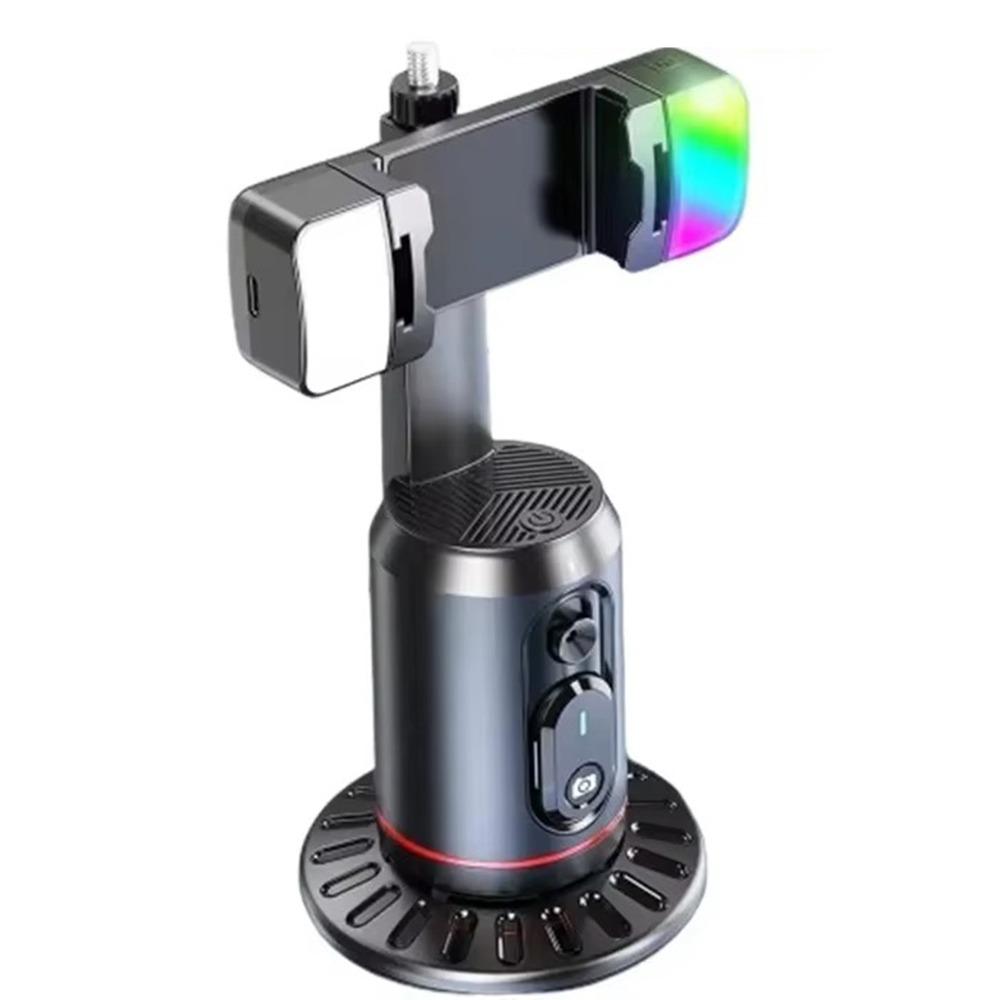 Auto Face Tracking AI Smart Gimbal Tripod 360° Rotating Gesture Control Gimbal Stabilizer Universal Bluetooth Remote