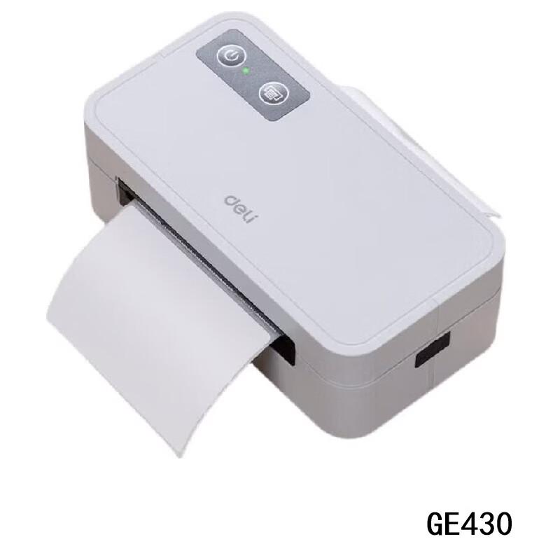 Deli GE430 Thermal Label Printer CN plug (adapter included)