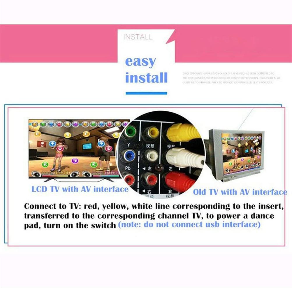 Computer-TV-Schnittstelle Kabellose Laufband-Tanzmaschine Decke Heim-Physisches Spiel-Decke