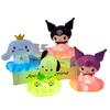 Kuromi Cinnamoroll Night Light Sanrioglowing Children Toy Bedside Lamp Anime Kawaii Cute Children Kid Present Gifts