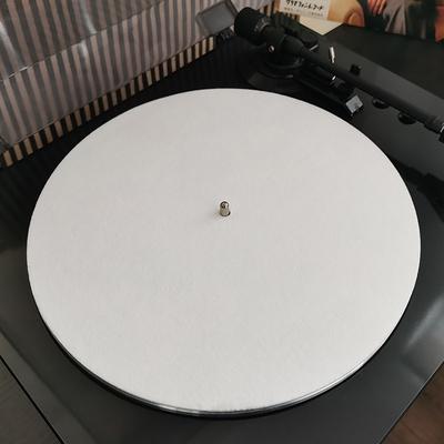 12'' Anti-Vibration Slipmat Audiophile für LP Vinyl Plattenspieler 295mm Dicke Antistatische Filz Platter Plattenspieler Matte