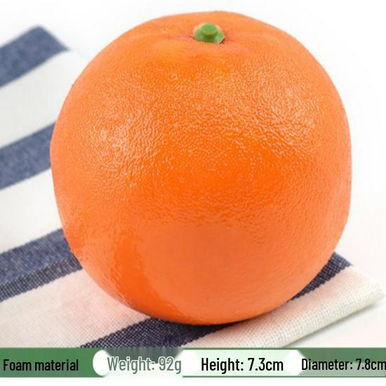 Plastic Foam Weighted Fruit & Vegetable Decorative Props