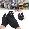 6 Pairs Garden Labour Elastic Hand Protection Protection Gloves Safety Gloves Work Gloves