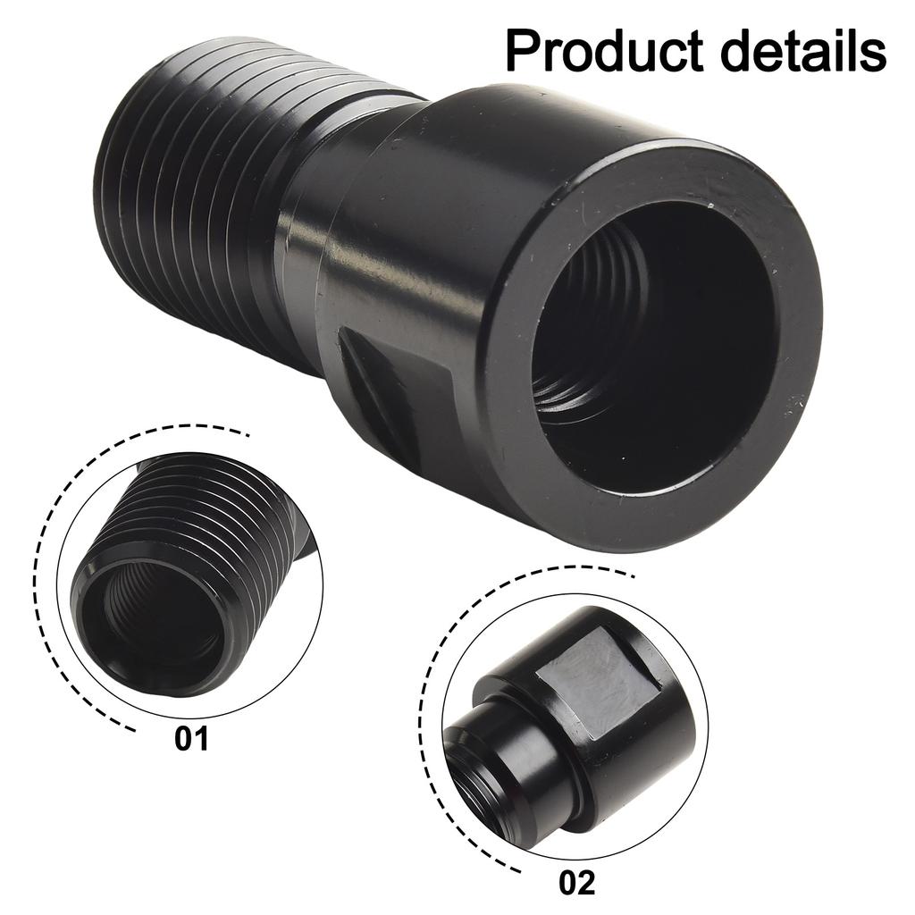 Construction Projects 85MM 3.35 In Drill Converter Electric Drill M22 To 1-1 4-7 Intuitive Design Chromium Construction