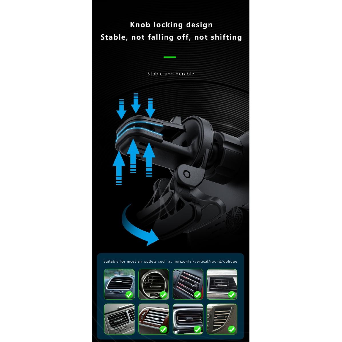 Беспроводное автомобильное зарядное устройство 15 Вт для Samsung Galaxy Z Fold 4 3 2 S23 — фото 15