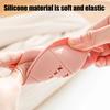Makeup Sponge Storage Bag Anti-Dust Fully Wrapped Design Breathable Ventilated Hollow Structure Portable Handle Food-Grade Silicone Makeup Applicator
