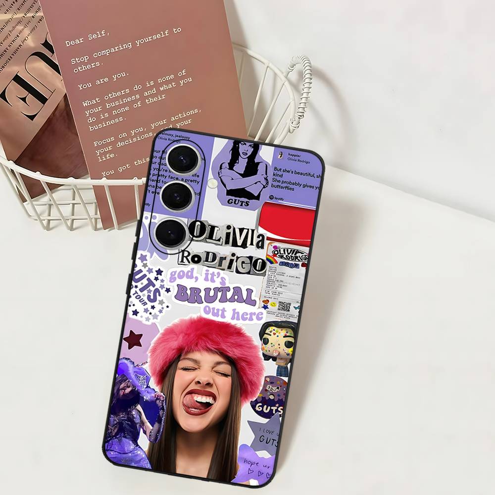 Singer O-Olivias R-Rodrigos Phone Case For Samsung S 24 Fe 25 Ultra Plus 20 Lite 21 30 22 23 24 22 Ultra 5G Fundas
