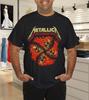 Rock Vintage Metallica Fire Wheels T-Shirt