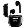 Słuchawki Bluetooth 5.0 TWS AWEI z stacją dokującą Czarne