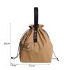Bolsa de lona para almoço, bolsa bento, bolsa portátil para piquenique, recipiente para jantar, bolsa para armazenamento de alimentos frescos na escola