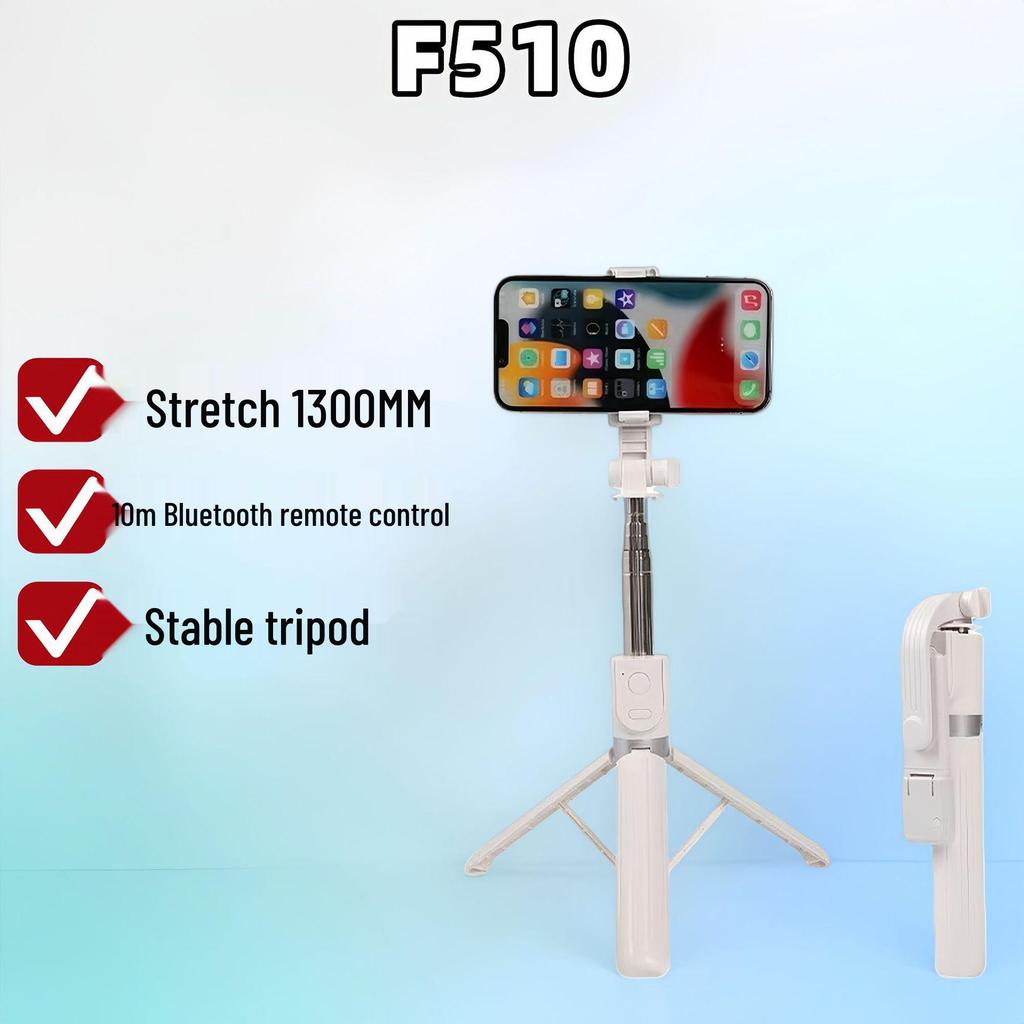 Bastão de Selfie Bluetooth Portátil Mais Vendido com Controle Remoto para TikTok, Tripé, Design Dobrável e Telescópico para Viagem