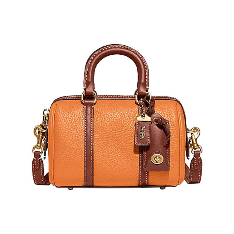 New COACH Ruby Cow Leather Handbag, Shoulder Bag, Crossbody Bag Trumpets Women's Multicolor CA116-B4RH4