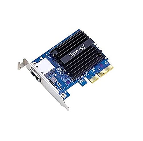Synology E10G18-T1 10GbE Network Card (Single-Port, RJ-45) for Synology, Compatible with Synology Systems