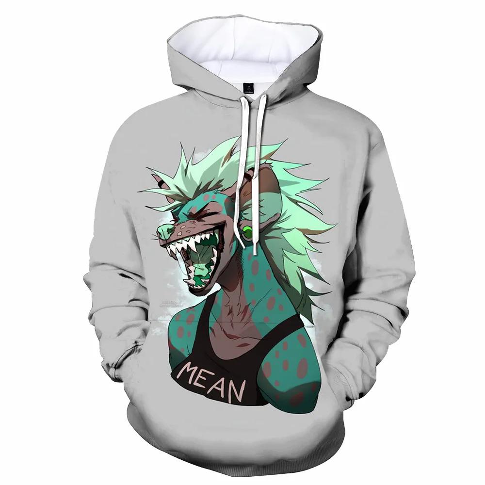 

Зимний рисунок животного Beast 3D Printed Hip Hop Hoodie Мужская женская уличная толстовка с капюшоном для мальчиков и девочек Куртки для подростков 5XL