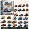 Transportation Advent Calendar With Acrylic Material For Holiday Gift And Kids Play
