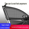 Car Sunshade & Anti-Mosquito Mesh: Breathable, Insulating Ventilation for Vehicle Windows