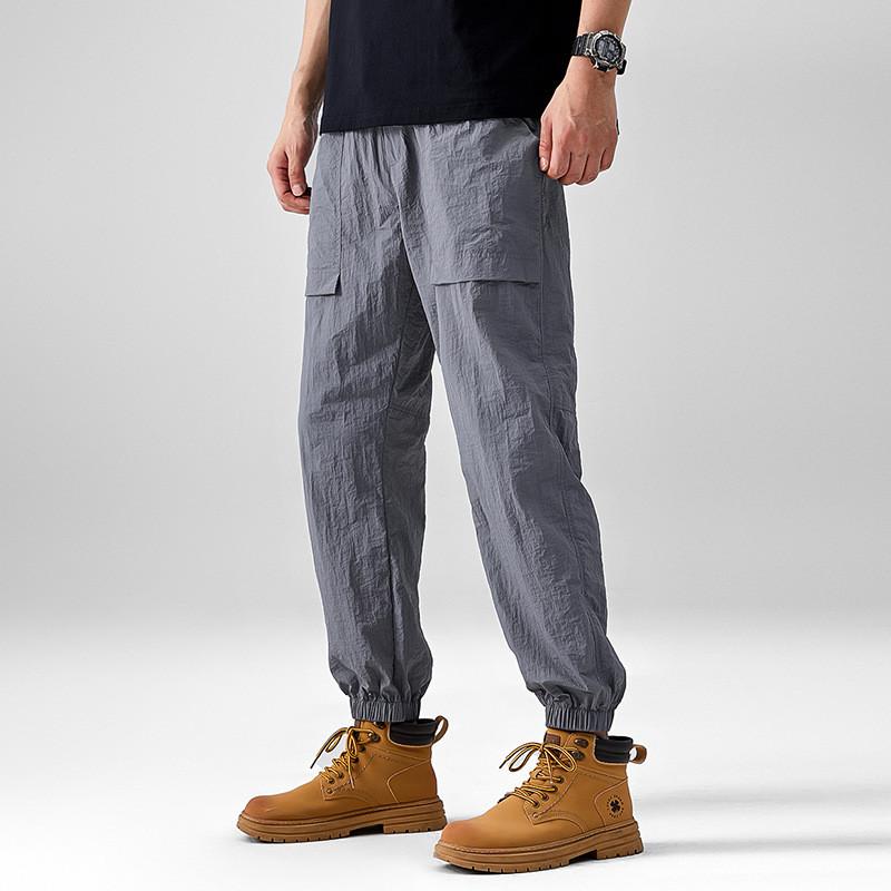 Men Summer Ultra Thin Breathable Uv Protection Sports Pants For Outdoor Activities