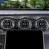 RHD! LHD! For Mercedes-Benz GLC X254 C254 -2024 Car Accessories ABS Interior Air Vent Outlet Cover