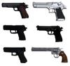 Platz 1/12 Scale Runner Gun Set with 12 Pieces