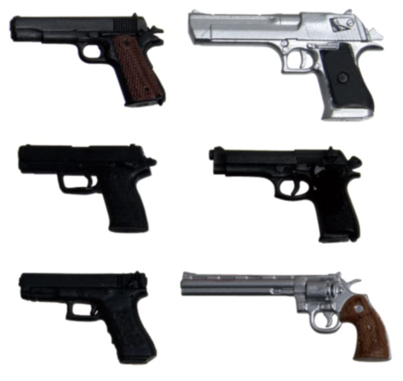 Platz 1/12 Scale Runner Gun Set with 12 Pieces