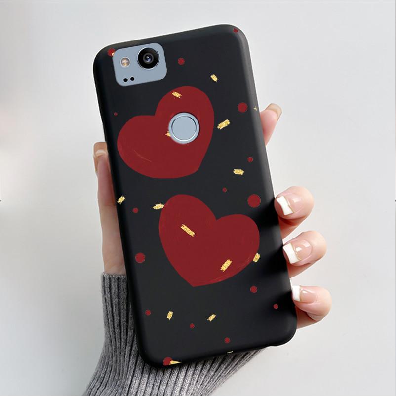 Pattern Case For Google Pixel 2 XL Pixel2 Funda Soft Silicone Shell For Google Pixel 1 XL Pixel1 Cover Cute Flower Casing Coque