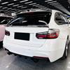 For BMW 3 Series F31 2013-2019 Touring MP Style High Quality ABS Car Mid Wing Spoiler Glossy Black Carbon Fiber Loo Body Kit