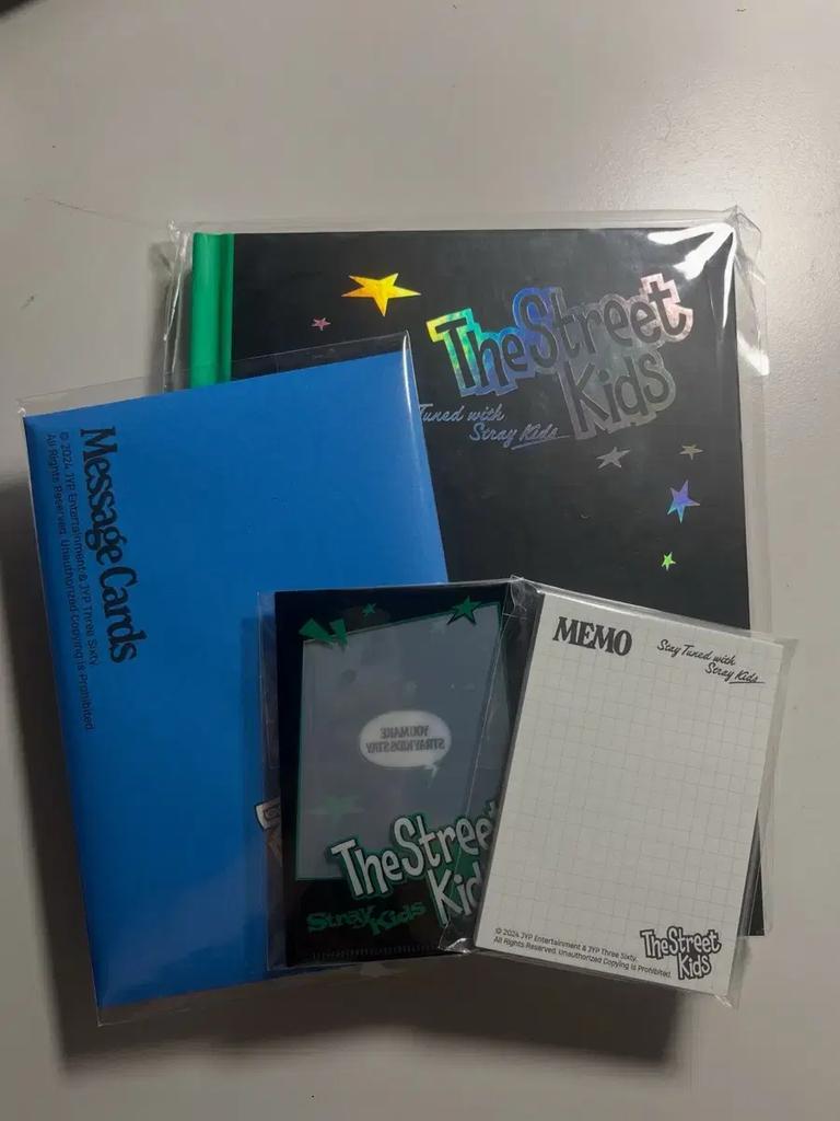 STRAY KIDS 2025 Season's Greetings Sign Used