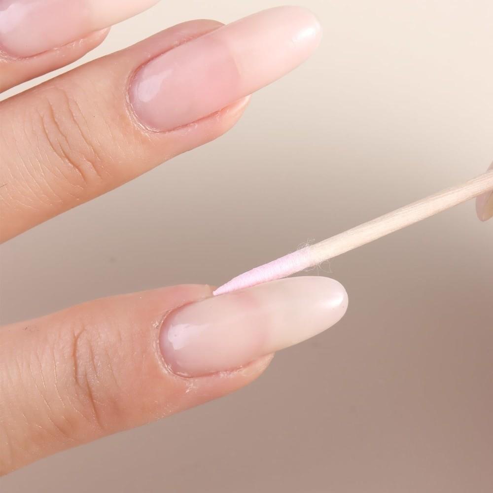200 pcs Precision Pointed Tip Cotton Swabs Disposable Makeup Applicators Makeup Eyeliner Correction